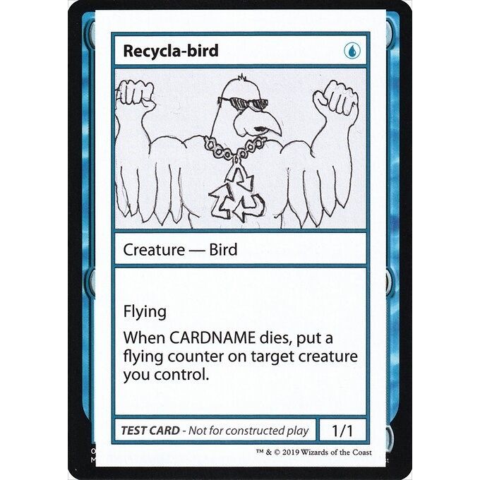 Image for Recycla-bird (No PW Symbol) (CMB1) - Magic: The Gathering