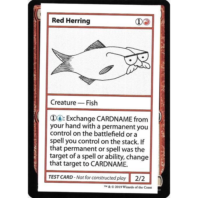Image for Red Herring (No PW Symbol) (CMB1) - Magic: The Gathering