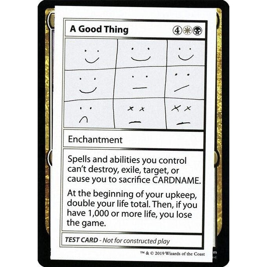 Image for A Good Thing (No PW Symbol) (CMB1) - Magic: The Gathering