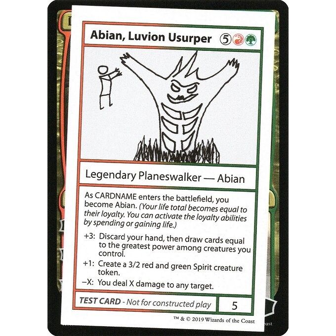 Image for Abian, Luvion Usurper (No PW Symbol) (CMB1) - Magic: The Gathering