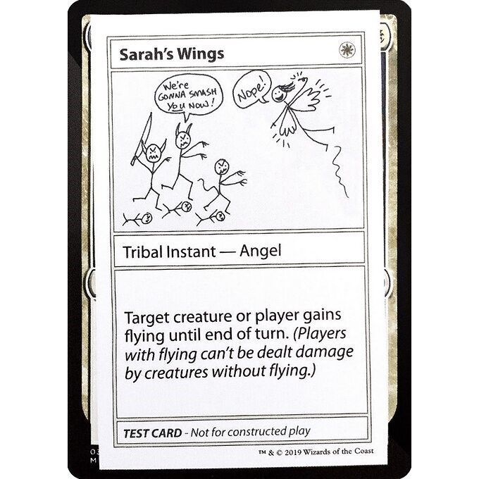 Image for Sarah's Wings (No PW Symbol) (CMB1) - Magic: The Gathering