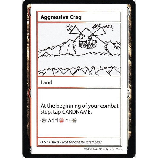 Image for Aggressive Crag (No PW Symbol) (CMB1) - Magic: The Gathering