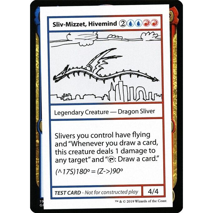 Image for Sliv-Mizzet, Hivemind (No PW Symbol) (CMB1) - Magic: The Gathering