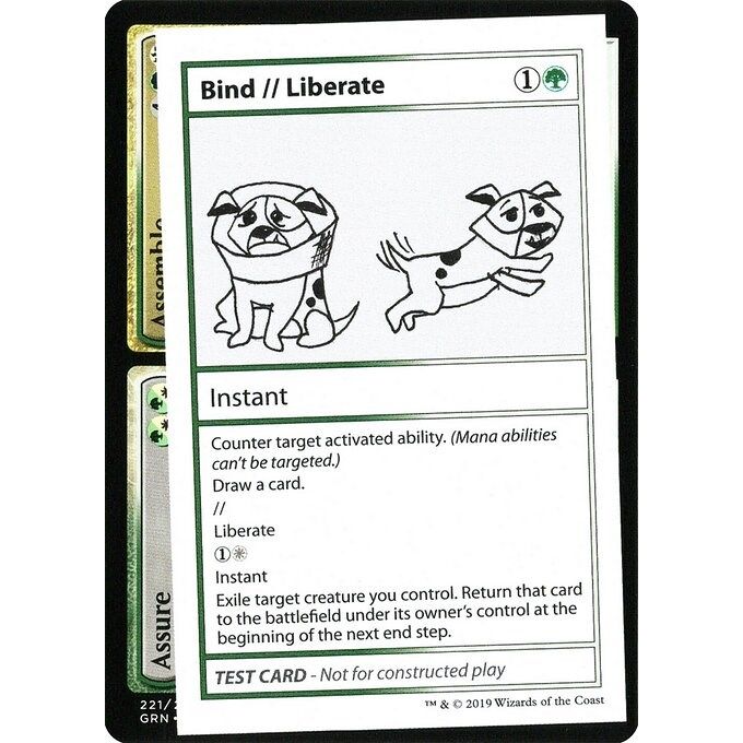 Image for Bind // Liberate (No PW Symbol) (CMB1) - Magic: The Gathering