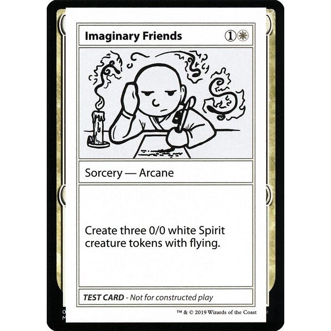Image for Imaginary Friends (No PW Symbol) (CMB1) - Magic: The Gathering