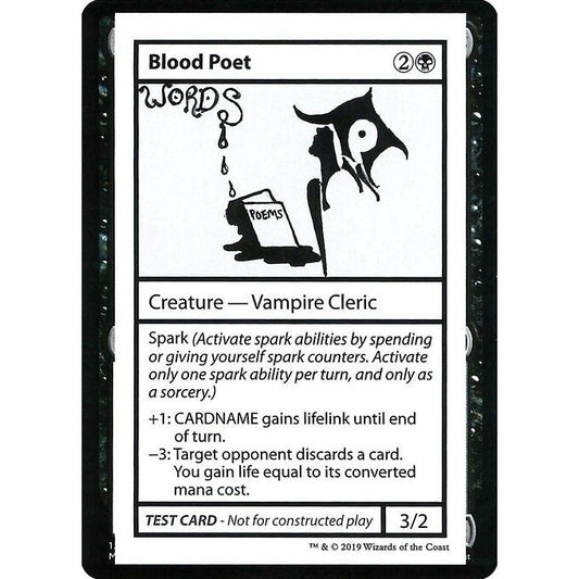 Image for Blood Poet (No PW Symbol) (CMB1) - Magic: The Gathering