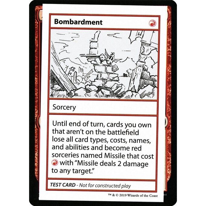 Image for Bombardment (No PW Symbol) (CMB1) - Magic: The Gathering