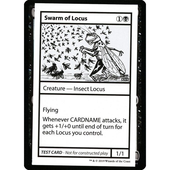 Image for Swarm of Locus (No PW Symbol) (CMB1) - Magic: The Gathering