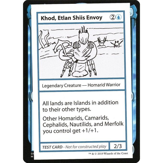 Image for Khod, Etlan Shiis Envoy (No PW Symbol) (CMB1) - Magic: The Gathering