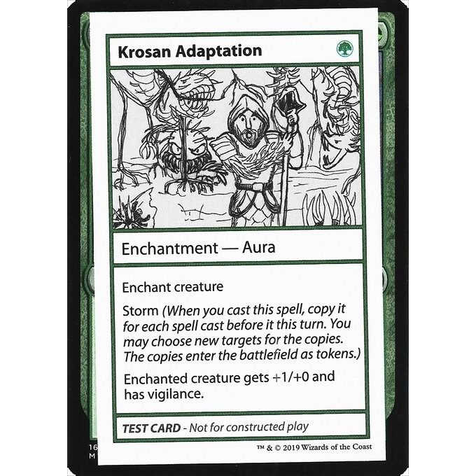 Image for Krosan Adaptation (No PW Symbol) (CMB1) - Magic: The Gathering