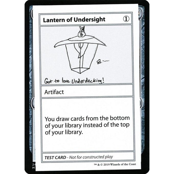 Image for Lantern of Undersight (No PW Symbol) (CMB1) - Magic: The Gathering
