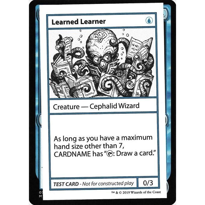 Image for Learned Learner (No PW Symbol) (CMB1) - Magic: The Gathering