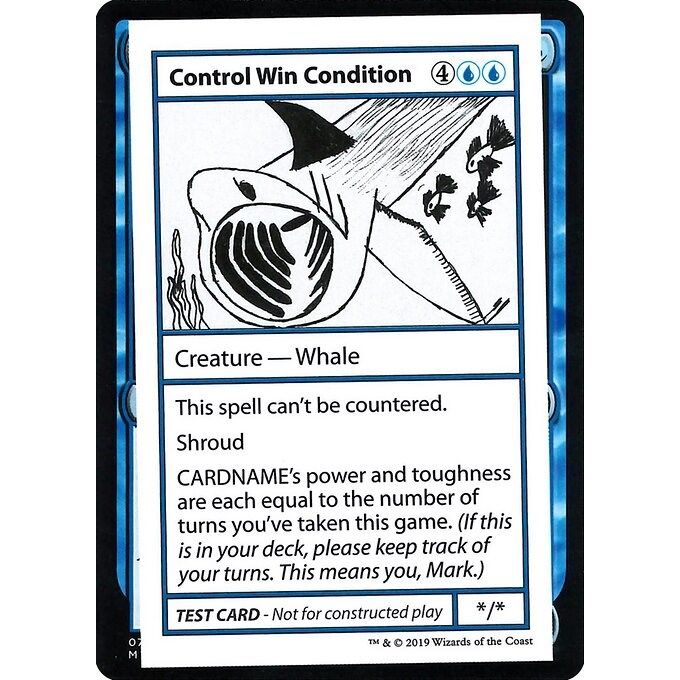 Image for Control Win Condition (No PW Symbol) (CMB1) - Magic: The Gathering