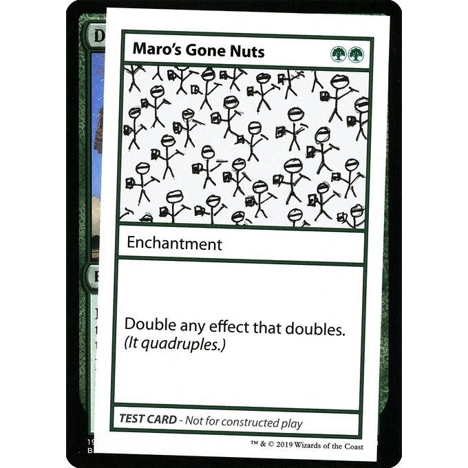 Image for Maro's Gone Nuts (No PW Symbol) (CMB1) - Magic: The Gathering
