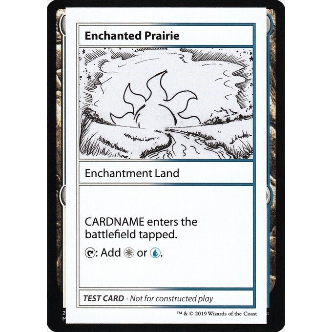 Image for Enchanted Prairie (No PW Symbol) (CMB1) - Magic: The Gathering