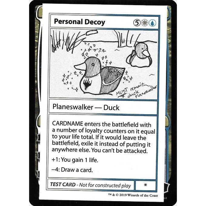 Image for Personal Decoy (No PW Symbol) (CMB1) - Magic: The Gathering