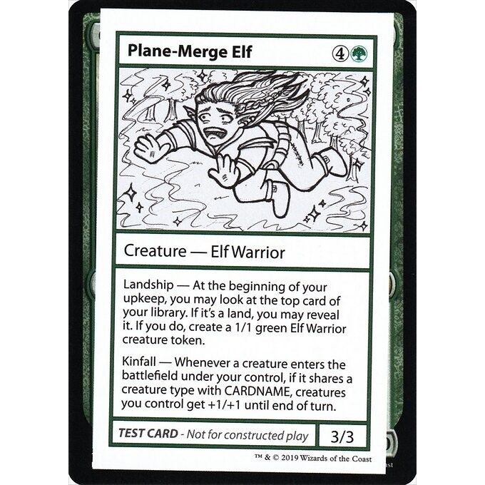 Image for Plane-Merge Elf (No PW Symbol) (CMB1) - Magic: The Gathering
