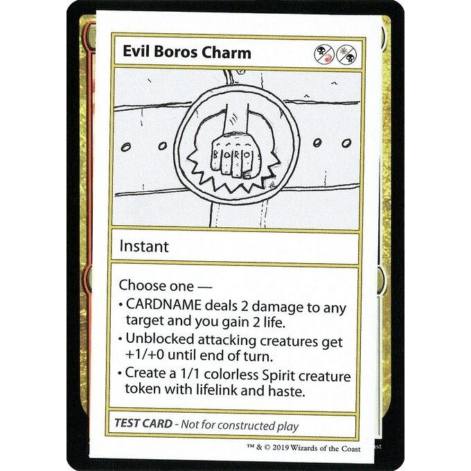 Image for Evil Boros Charm (No PW Symbol) (CMB1) - Magic: The Gathering