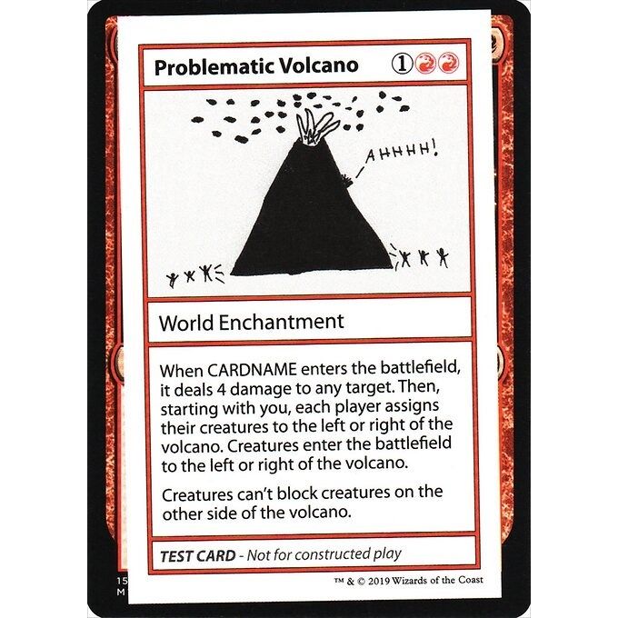 Image for Problematic Volcano (No PW Symbol) (CMB1) - Magic: The Gathering