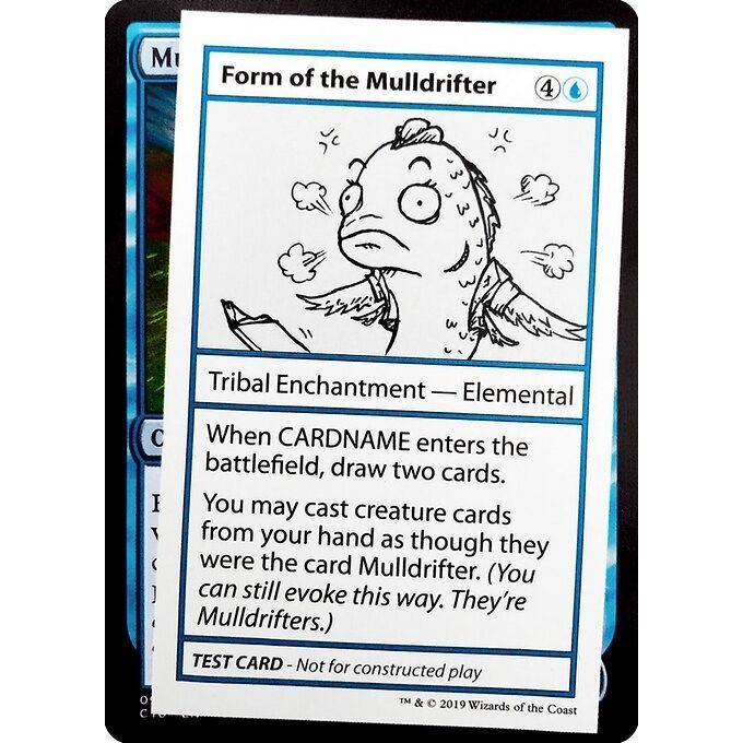 Image for Form of the Mulldrifter (No PW Symbol) (CMB1) - Magic: The Gathering