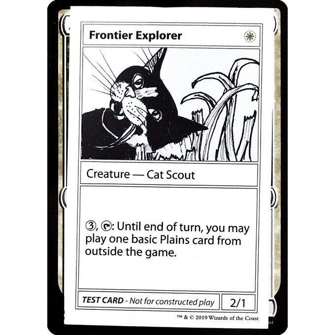 Image for Frontier Explorer (No PW Symbol) (CMB1) - Magic: The Gathering