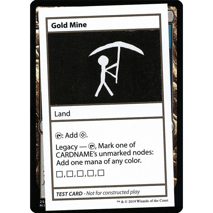 Image for Gold Mine (No PW Symbol) (CMB1) - Magic: The Gathering