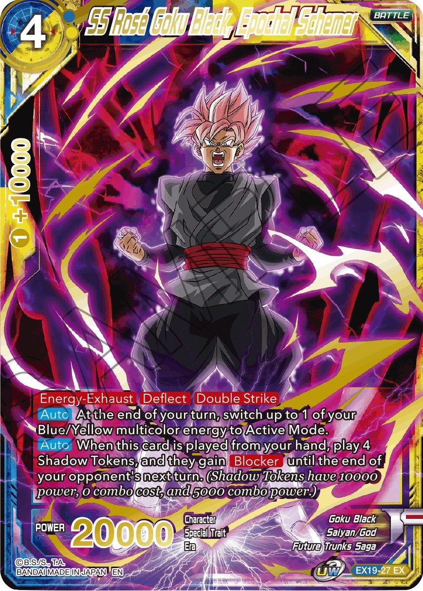 Image for SS Rose Goku Black, Epochal Schemer (EX19-27) (DBS-BE19) - Dragon Ball Super: Masters