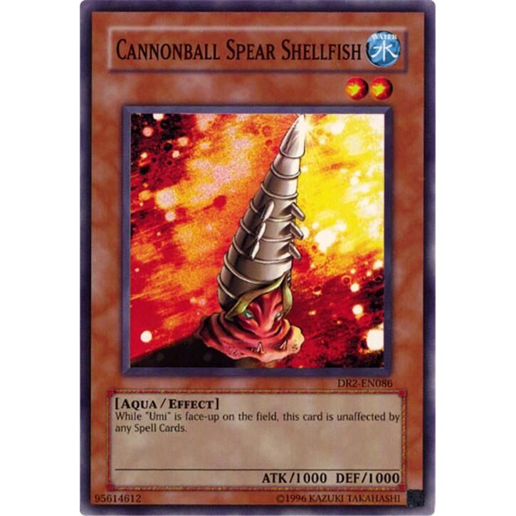 Image for Cannonball Spear Shellfish (DR2-EN086) (DR2) - YuGiOh