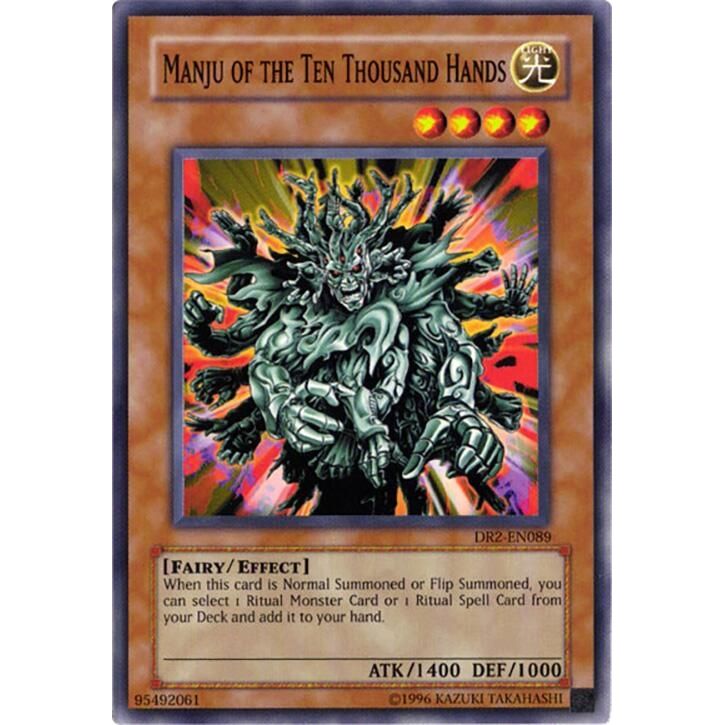 Image for Manju of the Ten Thousand Hands (DR2-EN089) (DR2) - YuGiOh