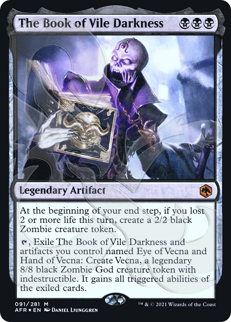 Image for The Book of Vile Darkness (91) - Magic: The Gathering