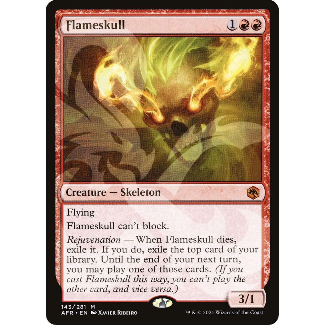Image for Flameskull (143) (AFR&) - Magic: The Gathering