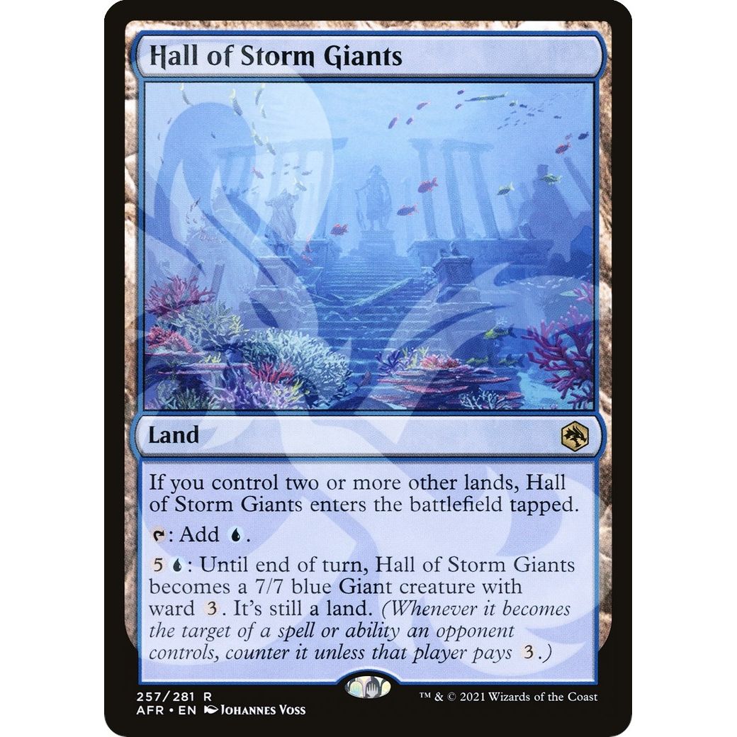 Image for Hall of Storm Giants (257) (AFR&) - Magic: The Gathering