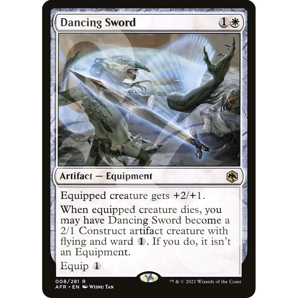 Image for Dancing Sword (8) (AFR&) - Magic: The Gathering