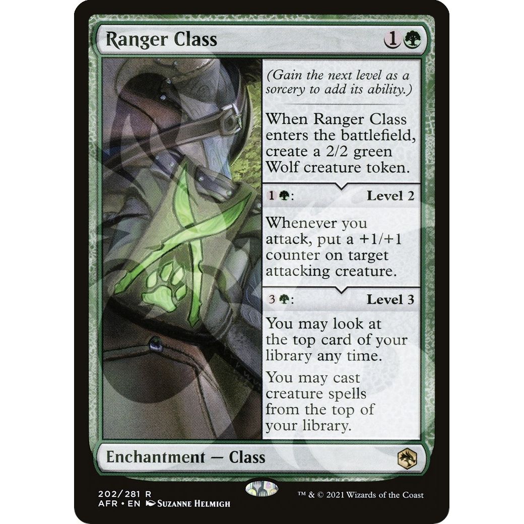 Image for Ranger Class (202) (AFR&) - Magic: The Gathering