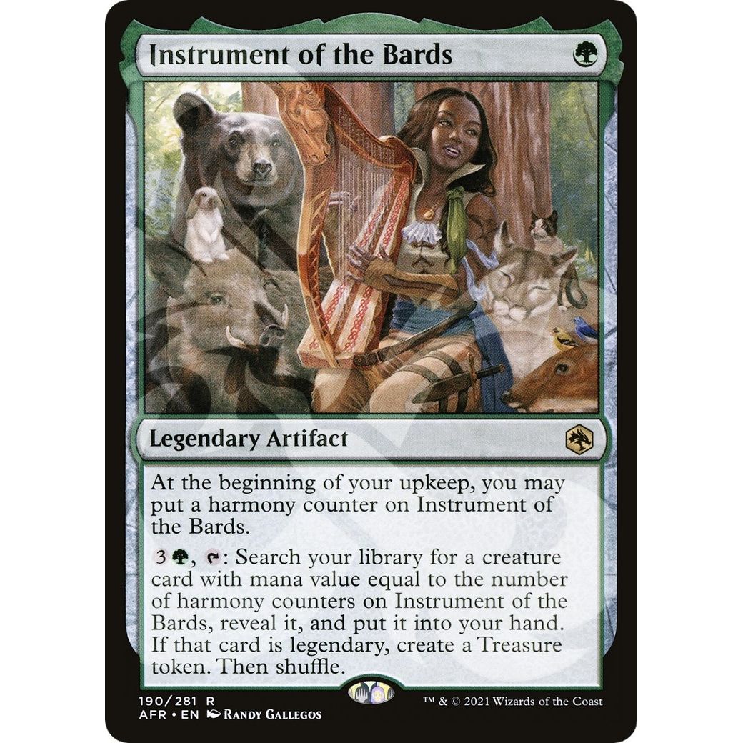 Image for Instrument of the Bards (190) (AFR&) - Magic: The Gathering