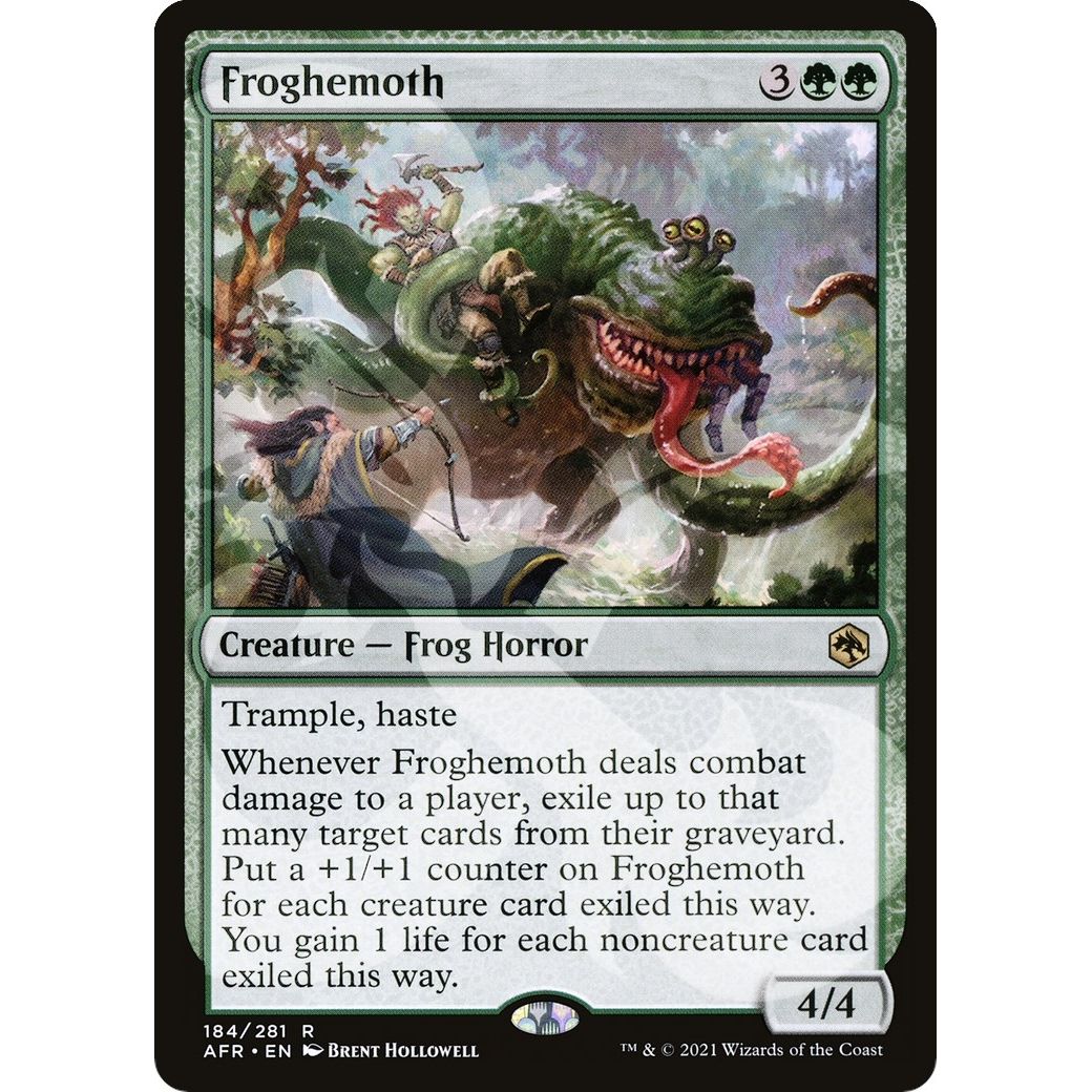 Image for Froghemoth (184) (AFR&) - Magic: The Gathering