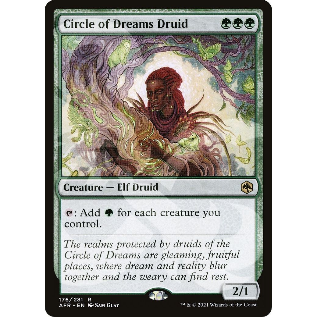 Image for Circle of Dreams Druid (176) (AFR&) - Magic: The Gathering