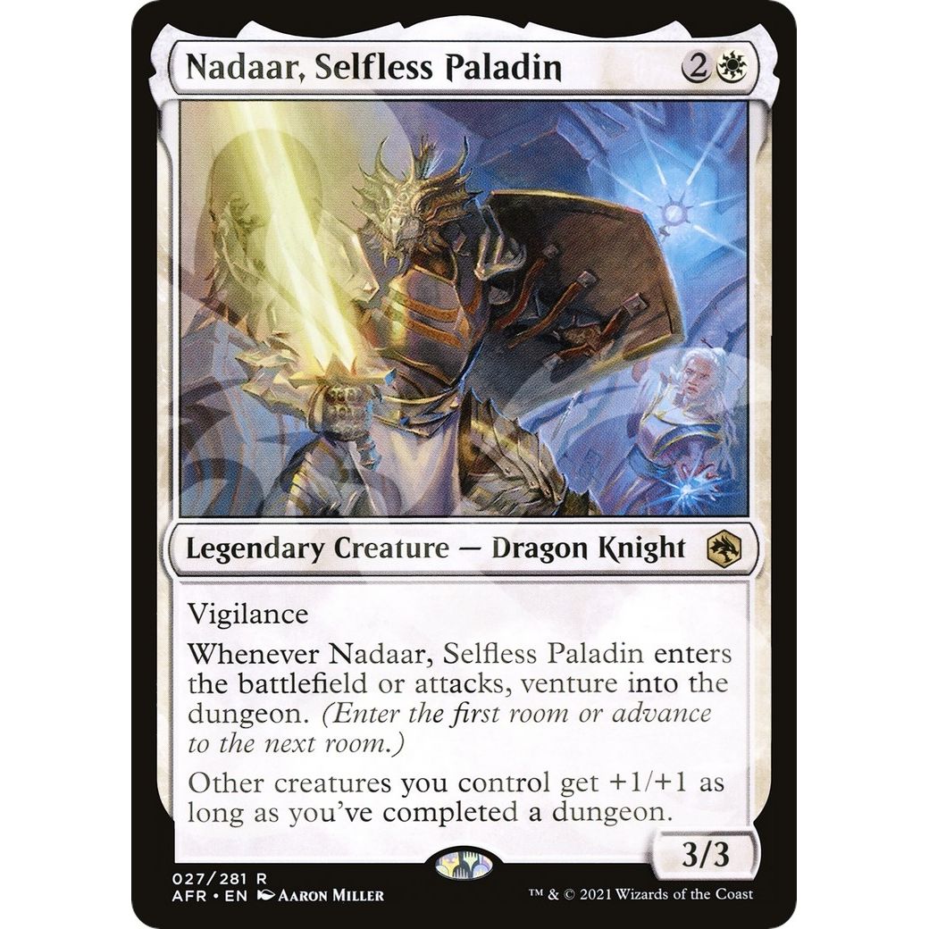 Image for Nadaar, Selfless Paladin (27) (AFR&) - Magic: The Gathering