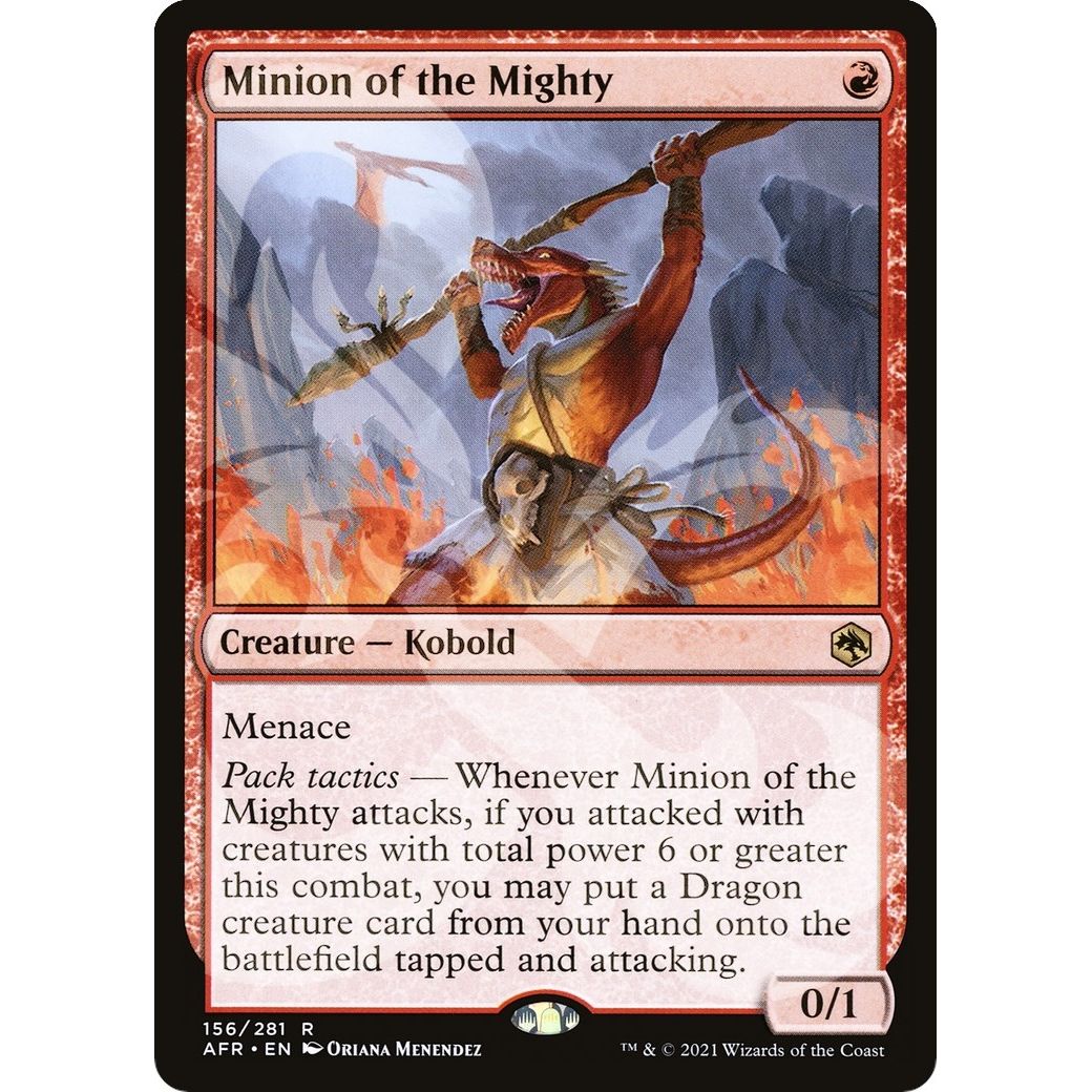 Image for Minion of the Mighty (156) (AFR&) - Magic: The Gathering