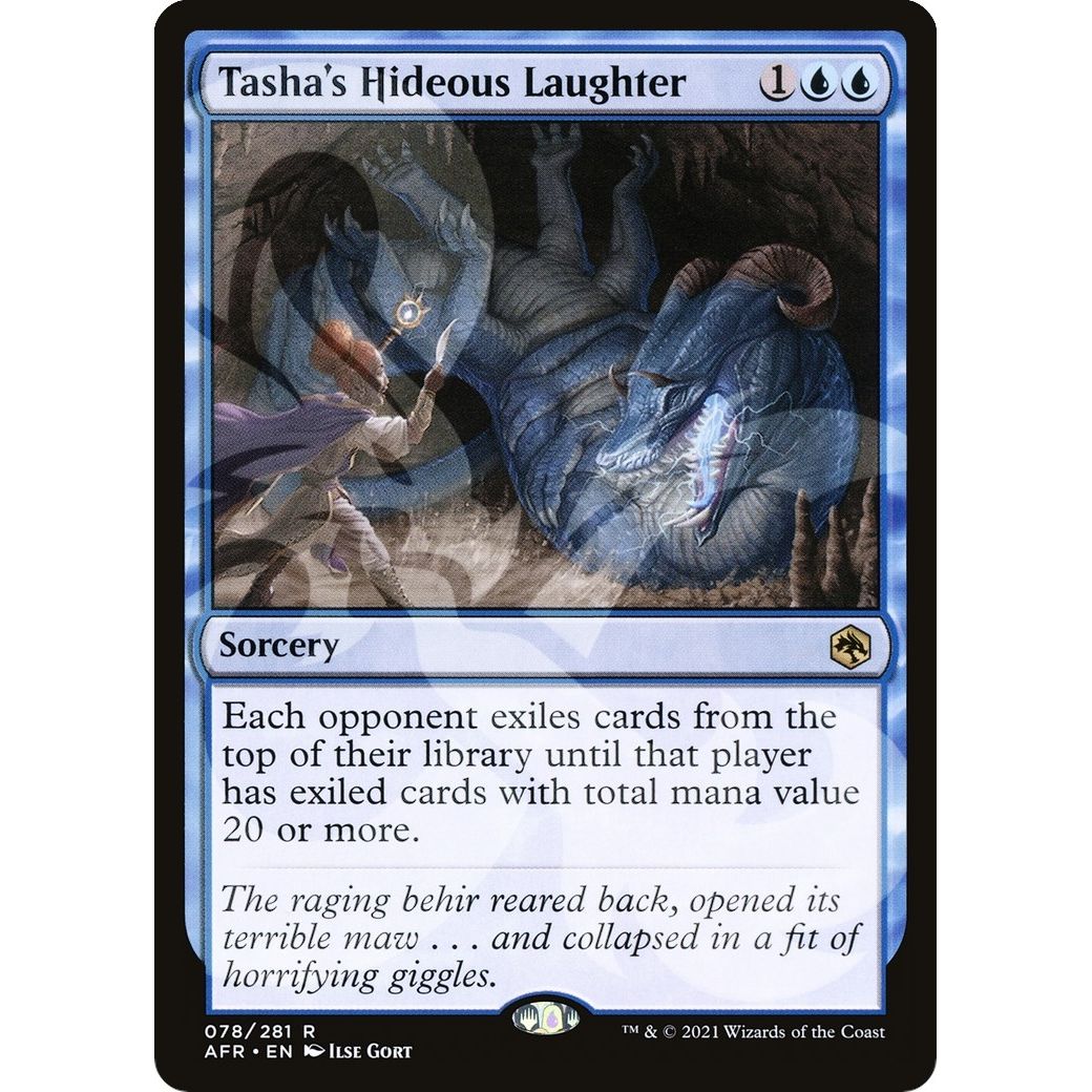 Image for Tasha's Hideous Laughter (78) (AFR&) - Magic: The Gathering
