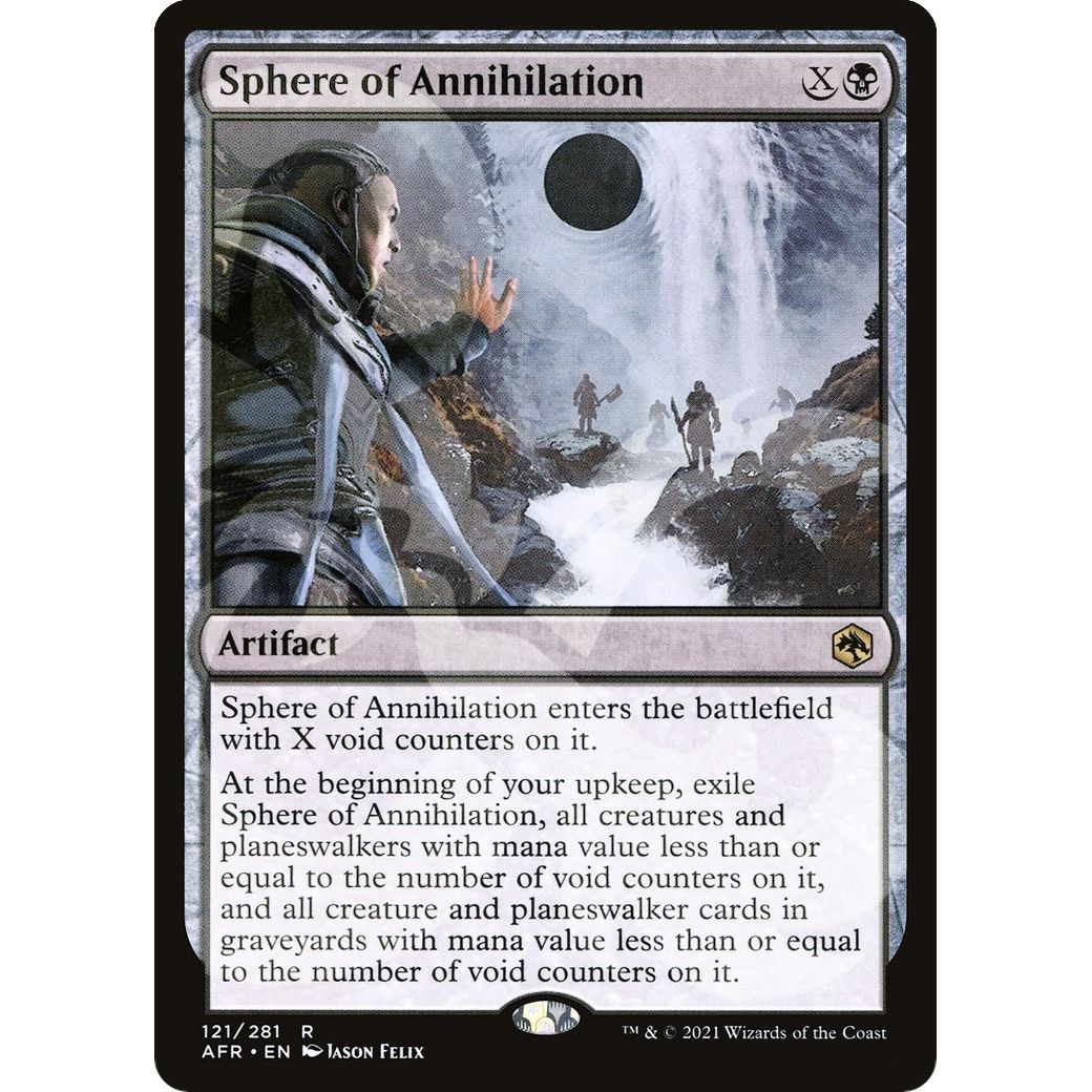Image for Sphere of Annihilation (121) (AFR&) - Magic: The Gathering