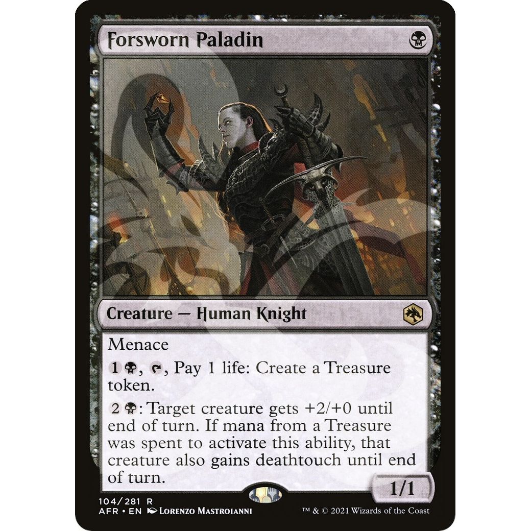 Image for Forsworn Paladin (104) (AFR&) - Magic: The Gathering
