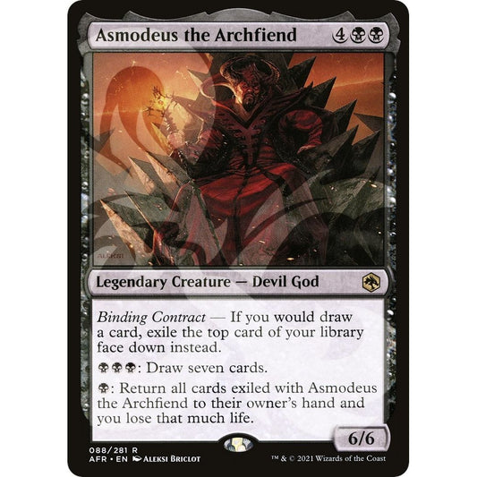 Image for Asmodeus the Archfiend (88) (AFR&) - Magic: The Gathering
