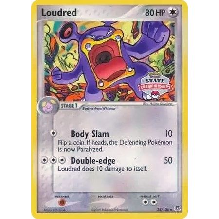 Image for Loudred 35/106 (State Championships) (035/106) (PR) - Pokemon
