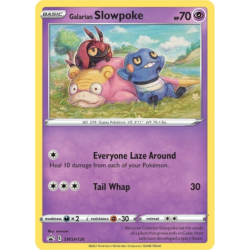 Image for Galarian Slowpoke - SWSH126 (SWSH126) (SWSD) - Pokemon