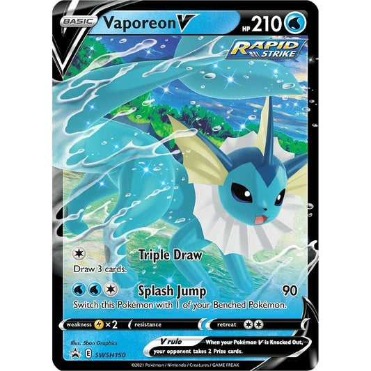 Image for Vaporeon V - SWSH150 (SWSH150) (SWSD) - Pokemon