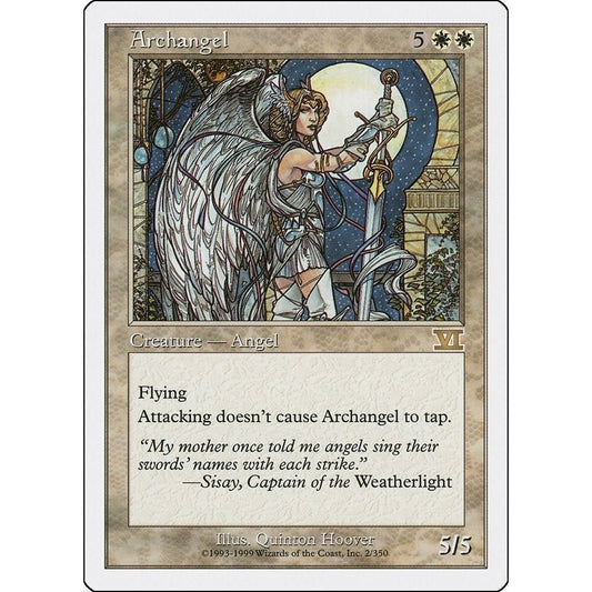 Image for Archangel (2) (6ED) - Magic: The Gathering