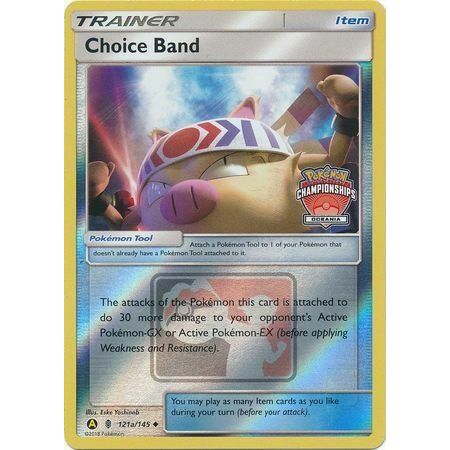 Image for Choice Band - 121a/145 (Oceania Championships) (121a/145) (PR) - Pokemon