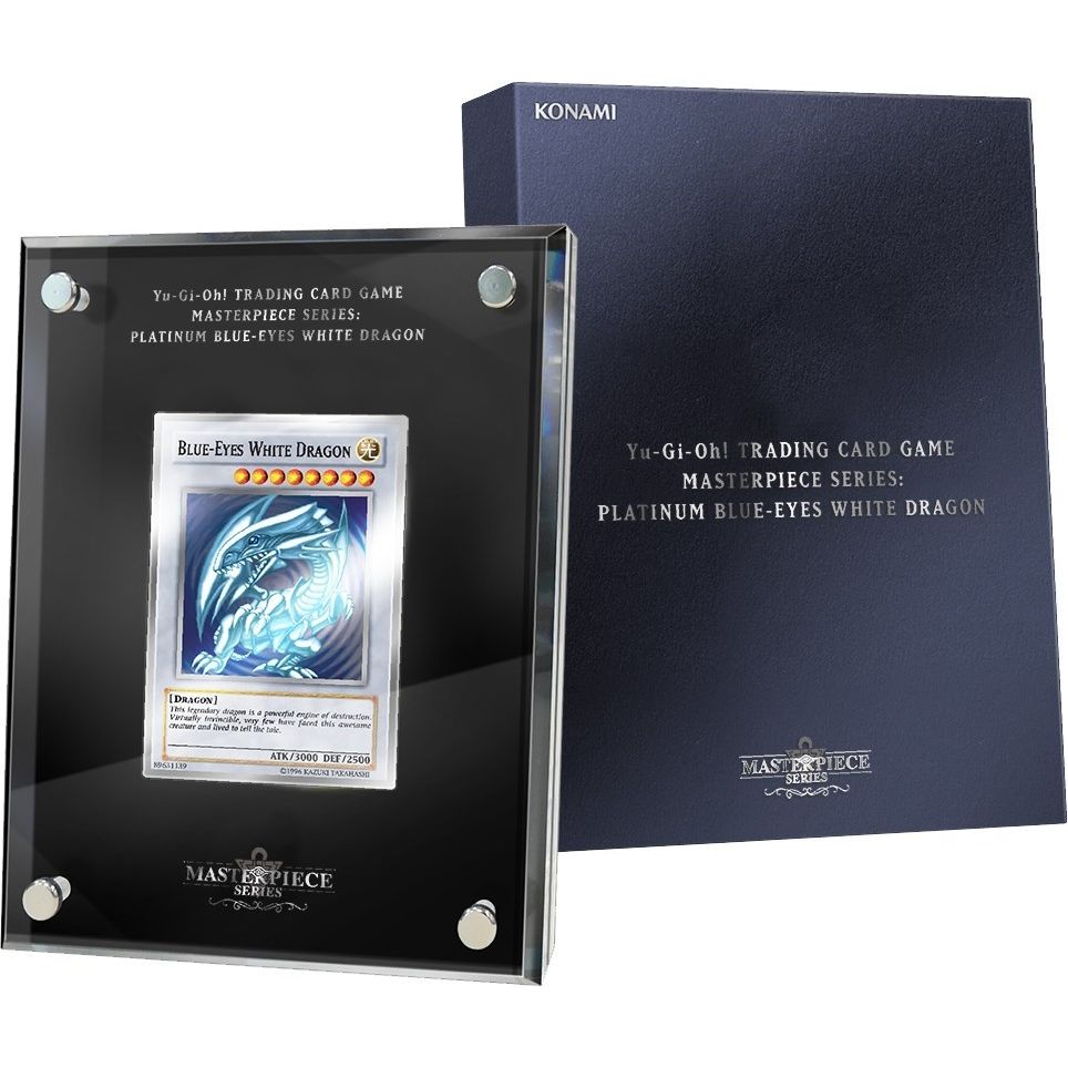 Image for Masterpiece Series: Platinum Blue-Eyes White Dragon - YuGiOh
