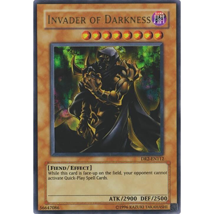 Image for Invader of Darkness (DR2-EN112) (DR2) - YuGiOh